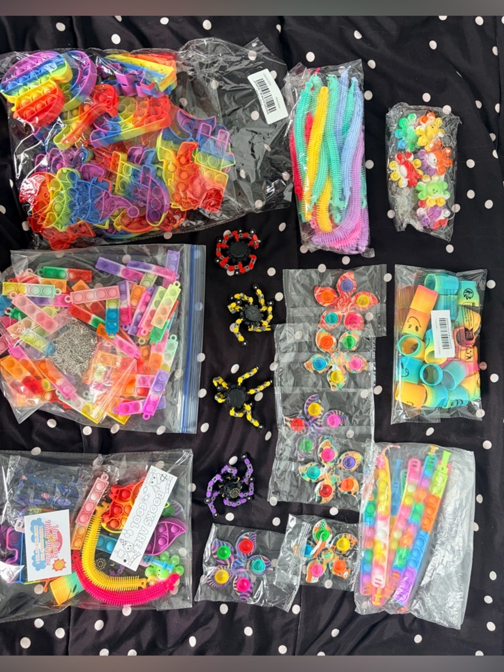 Sensory toys over 100 colorful fidget toys  and more NWT